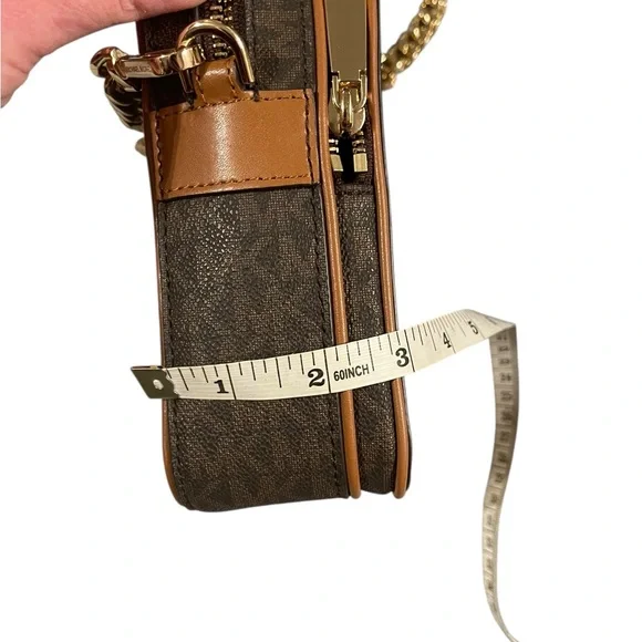 NWOT Michael Kors Jet Set Striped Crossbody - Picture 14 of 14